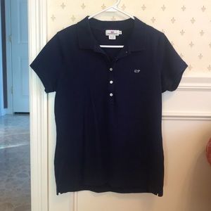 Vineyard Vines dark blue women’s polo shirt